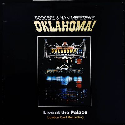 Sale Photo Thumbnail #423: Rodgers & Hammerstein Oklahoma! Live At The Palace London Cast Recording Vinyl LP OAK 1
