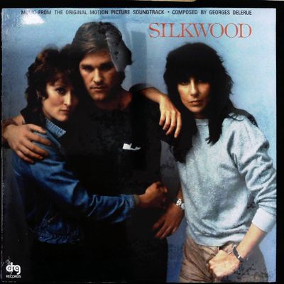 Sale Photo Thumbnail #45: Silkwood Music From The Original Motion Picture Soundtrack Vinyl LP Georges Delerue DRG Records 1984