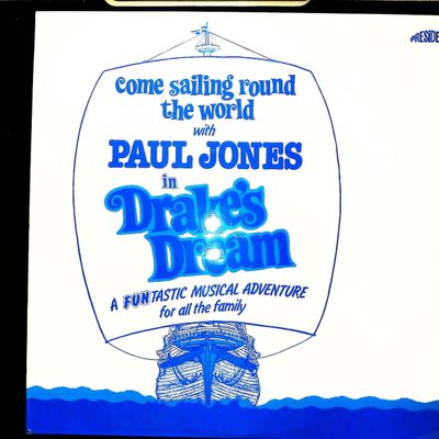 Sale Photo Thumbnail #267: Drake's Dream Original Cast Recording Vinyl LP Paul Jones President Records 1977
