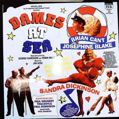 Sale Photo Thumbnail #242: Dames at Sea Original 1989 Cast Recording Vinyl LP TER 1169