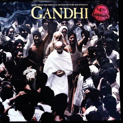 Sale Photo Thumbnail #121: Gandhi Original Motion Picture Soundtrack LP
