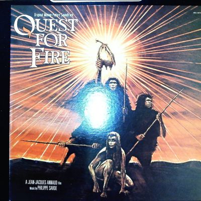 Sale Photo Thumbnail #117: Quest for Fire Original Motion Picture Soundtrack RCA Red Seal Promotional Vinyl LP