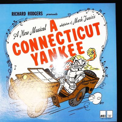 Sale Photo Thumbnail #237: A Connecticut Yankee 1943 Broadway Revival Cast Recording AEI Records 1138 Vinyl LP