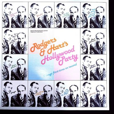 Sale Photo Thumbnail #192: Vintage Vinyl LP Rodgers & Hart's Hollywood Party Beginners Records 1982