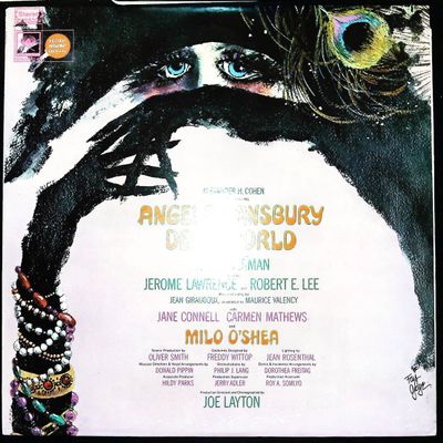 Sale Photo Thumbnail #248: Angela Lansbury Jerry Herman Dear World Original Broadway Cast Recording Vinyl LP Columbia