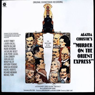 Sale Photo Thumbnail #124: Murder on the Orient Express Original Soundtrack LP