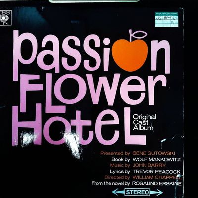 Sale Photo Thumbnail #444: Passion Flower Hotel Original Cast Recording Vinyl LP John Barry CBS SBPG 62598 1965
