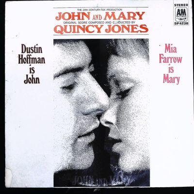 Sale Photo Thumbnail #118: Quincy Jones John and Mary Original Score LP Record A&M SP 4230