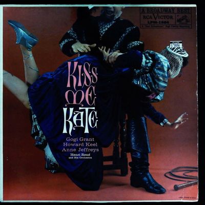 Sale Photo Thumbnail #299: RCA Victor Cole Porter Kiss Me Kate Studio Cast Recording LPM-1984