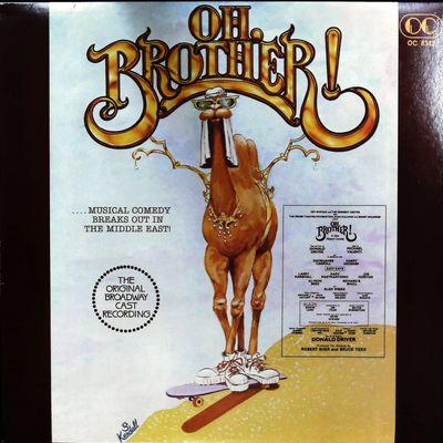 Sale Photo Thumbnail #416: Oh Brother! Original Broadway Cast Recording Vinyl LP Album OC 8342