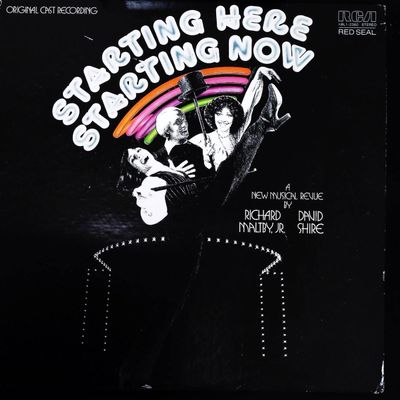 Sale Photo Thumbnail #527: Starting Here, Starting Now Original 1977 Off-Broadway Cast Recording LP