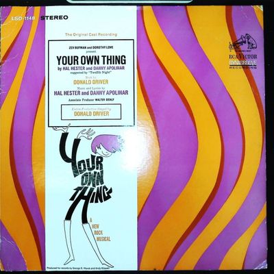 Sale Photo Thumbnail #603: Your Own Thing Original Cast Recording Vinyl LP RCA Victor LSO-1148 1968