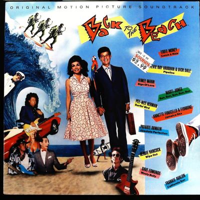 Sale Photo Thumbnail #144: Back to the Beach Original Motion Picture Soundtrack 1987 Columbia Vinyl LP