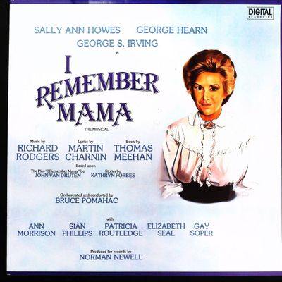 Sale Photo Thumbnail #312: I Remember Mama World Premiere Cast Recording LP Record