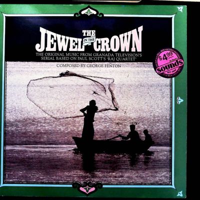Sale Photo Thumbnail #44: The Jewel in the Crown Original Television Soundtrack Vinyl LP George Fenton Chrysalis Records