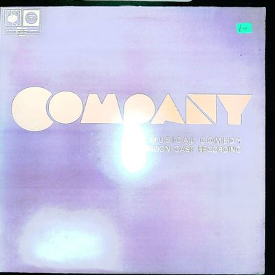 Sale Photo Thumbnail #236: Stephen Sondheim Company Original London Cast Recording Vinyl LP CBS 70108
