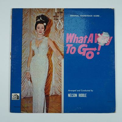 Sale Photo Thumbnail #102: Nelson Riddle What a Way to Go Vintage Vinyl Record