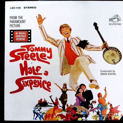 Sale Photo Thumbnail #137: Tommy Steele - Half a Sixpence Soundtrack RCA Victor 1968 Stereo