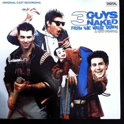Sale Photo Thumbnail #172: Original Cast Recording of 3 Guys Naked From The Waist Down LP