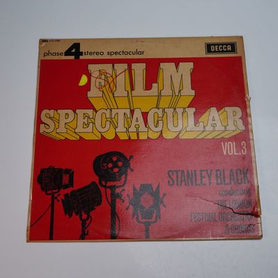 Sale Photo Thumbnail #132: Decca Records Phase 4 Stereo Spectacular Vinyl Record, Film Spectacular!