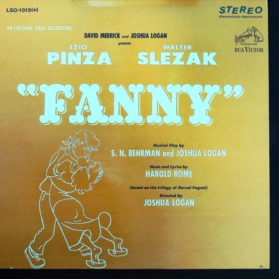 Sale Photo Thumbnail #277: A Pair of RCA Victor LP Records: Fanny Original Cast Recording LSO-1015(e)