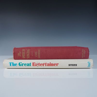Sale Photo Thumbnail #611: 2 Book Group on Music, The Great Entertainer & The American Songbag