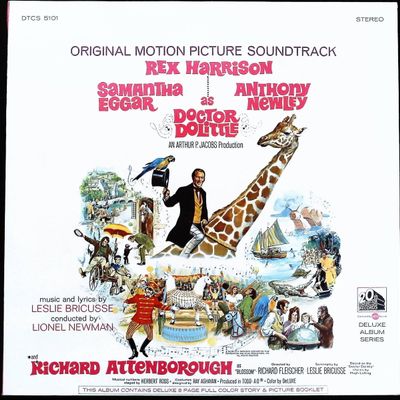 Sale Photo Thumbnail #30: Original Motion Picture Soundtrack Doctor Dolittle 1967 Vinyl