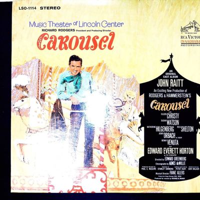 Sale Photo Thumbnail #211: Rodgers and Hammerstein Carousel Music Theater of Lincoln Center Original Cast Album RCA Victor