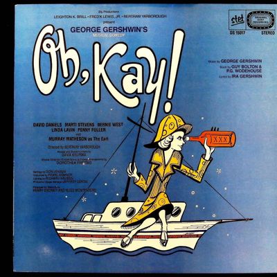 Sale Photo Thumbnail #418: George Gershwin Oh, Kay! Original Cast Recording STET Records Vinyl LP