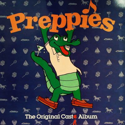 Sale Photo Thumbnail #454: Preppies: The Original Cast Album Vinyl LP Record Cover