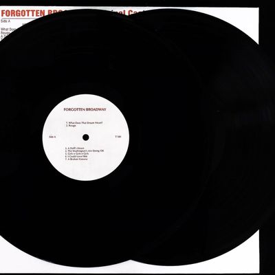 Sale Photo Thumbnail #295: Forgotten Broadway Original Cast Recordings Double Vinyl LP