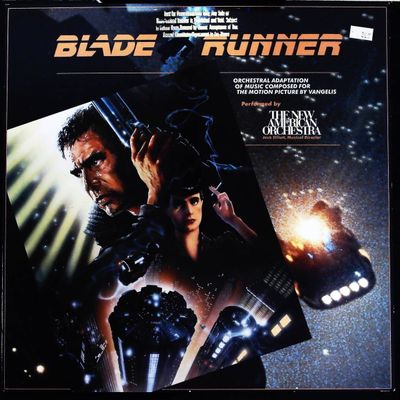 Sale Photo Thumbnail #103: The New American Orchestra Blade Runner Orchestral Adaptation Vinyl LP 1982