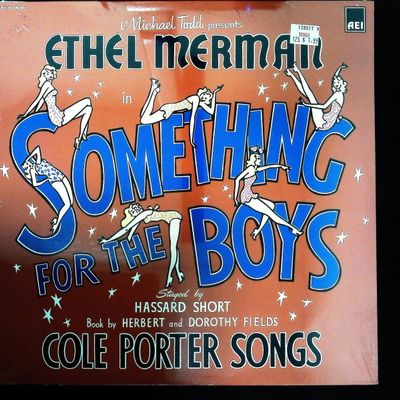 Sale Photo Thumbnail #168: Ethel Merman in Something for the Boys Original Cast Recording LP Sleeve AEI 1968 Reissue