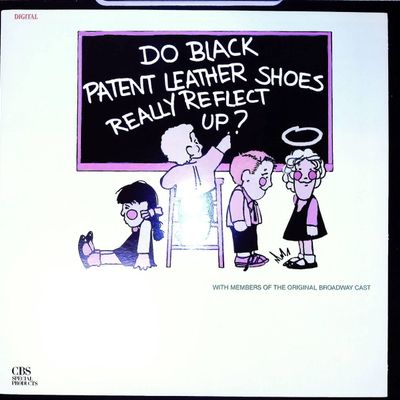 Sale Photo Thumbnail #256: Do Black Patent Leather Shoes Really Reflect Up? Original Cast Recording 1985