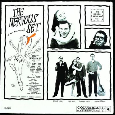 Sale Photo Thumbnail #402: Nervous Set Broadway Cast Columbia Masterworks 1959 Promo Copy