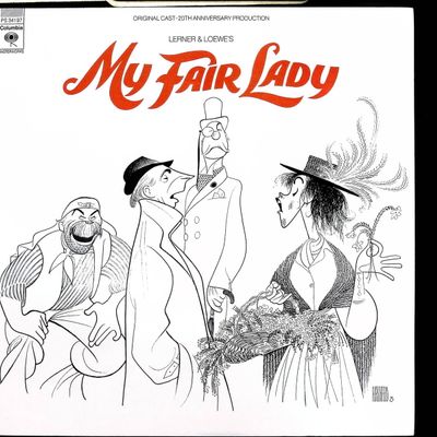 Sale Photo Thumbnail #398: Lerner and Loewe My Fair Lady Original Cast 20th Anniversary Production Vinyl LP