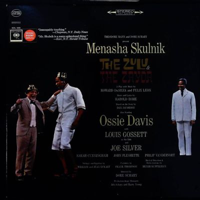 Sale Photo Thumbnail #610: The Zulu and the Zayda Original Broadway Cast Recording Vinyl LP Columbia Masterworks KOS 2880