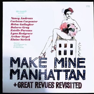 Sale Photo Thumbnail #572: Ben Bagley Presents Make Mine Manhattan & Great Revues Revisited 12" LP PS 1369