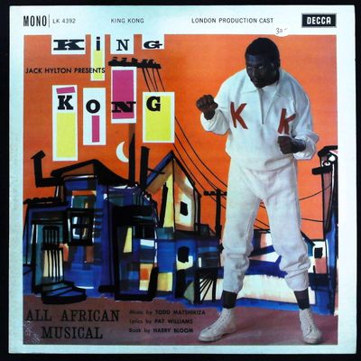 Sale Photo Thumbnail #355: King Kong An All African Musical Original London Cast Vinyl LP Decca LK 4392