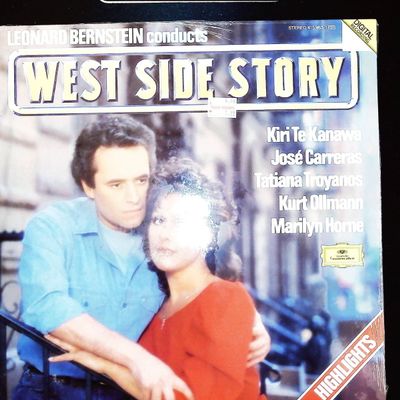 Sale Photo Thumbnail #358: Leonard Bernstein Conducts West Side Story Highlights Vinyl LP Deutsche Grammophon 415 963-1