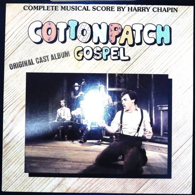 Sale Photo Thumbnail #238: Cotton Patch Gospel Original Cast Album Vinyl LP Composed by Harry Chapin 1982