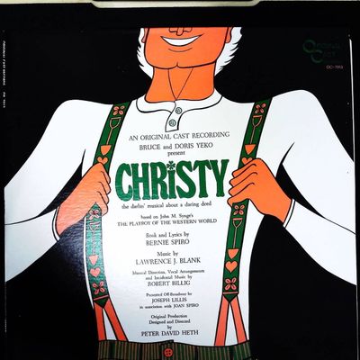 Sale Photo Thumbnail #224: Christy An Original Cast Recording Vinyl LP Original Cast Records OC 7913