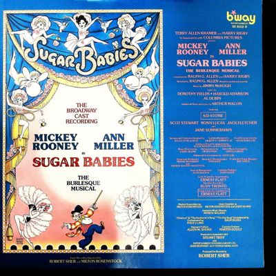 Sale Photo Thumbnail #534: The Broadway Cast Recording of Sugar Babies LP starring Mickey Rooney and Ann Miller (1982)