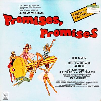 Sale Photo Thumbnail #459: Promises, Promises: Original London Cast Recording LP