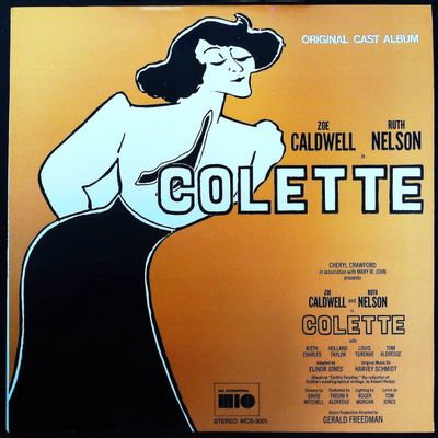 Sale Photo Thumbnail #232: Colette Original Cast Album Zoe Caldwell Harvey Schmidt Tom Jones LP MCS-3001