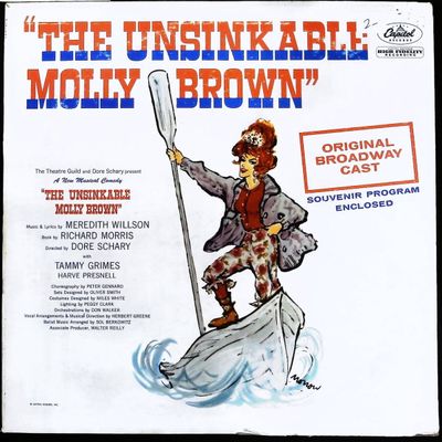 Sale Photo Thumbnail #552: The Unsinkable Molly Brown Original Broadway Cast LP Capitol Records WAO 1509