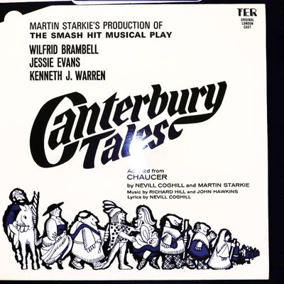 Sale Photo Thumbnail #204: Canterbury Tales Original London Cast Recording Vinyl LP TER 1076