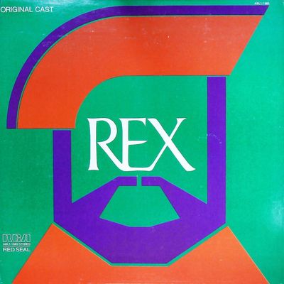 Sale Photo Thumbnail #469: Rex Original Cast Recording 1976 RCA Red Seal Vinyl LP