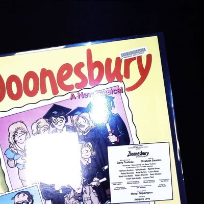 Sale Photo Thumbnail #261: Doonesbury: A New Musical Original Cast Recording Vinyl LP MCA-6129