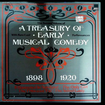 Sale Photo Thumbnail #576: AEI Treasury of Early Musical Comedy Volume Two Vinyl LP